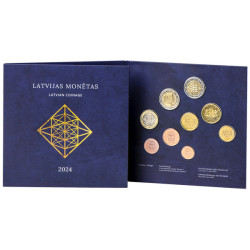 Puzuris-Münzsatz Lettland...