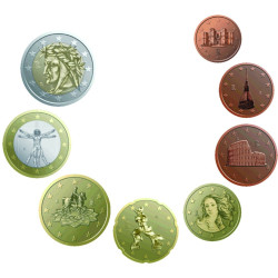 Münzsatz BU Italien B.U....