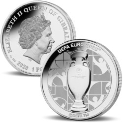 UEFA 2020 Trophäe Gibraltar...