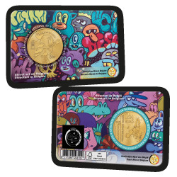 Straßenkunst in Belgien FR...