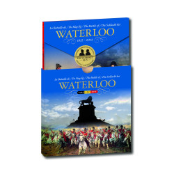 Münzsatz Waterloo Belgien...