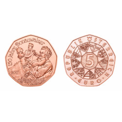 Neujahrsmünze - Donauwalzer...