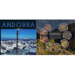 Münzsatz BU 2024 Andorra...